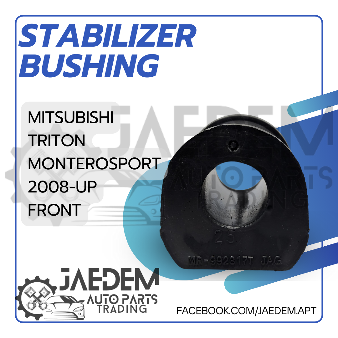 Stabilizer Bar Bushing for Mitsubishi Monterosport, Triton Strada 2008-2015 | Front, Rear