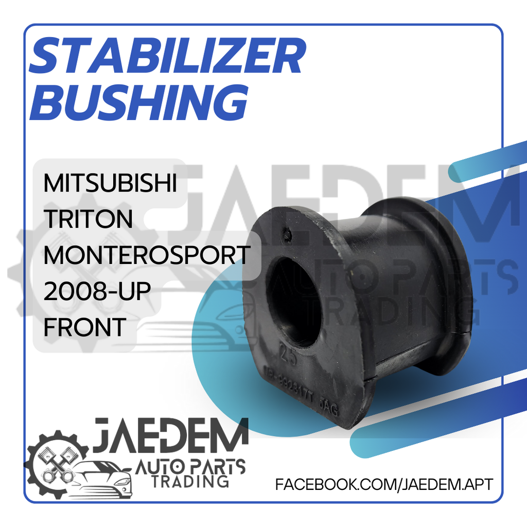 Stabilizer Bar Bushing for Mitsubishi Monterosport, Triton Strada 2008-2015 | Front, Rear